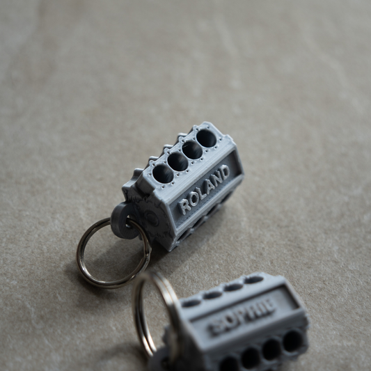 Custom Engine Keychain