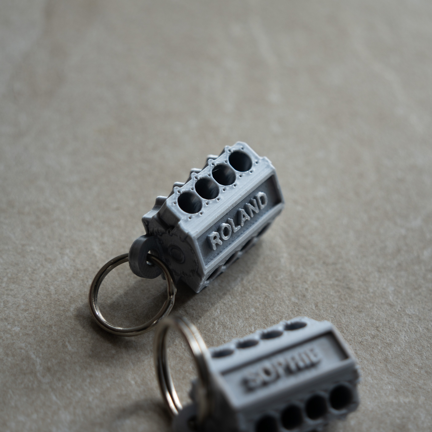 Custom Engine Keychain